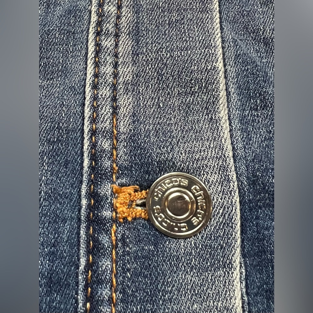 Chico’s women jean jacket - Picture 9 of 13